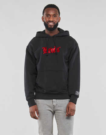 textil Herre Sweatshirts Levi's RELAXED GRAPHIC PO Sort