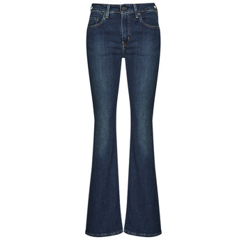 textil Dame Jeans med vide ben Levi's 726 HR FLARE Marineblå