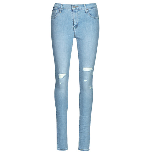 textil Dame Jeans - skinny Levi's 720 HIRISE SUPER SKINNY Blå