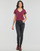 textil Dame Jeans - skinny Levi's 720 HIRISE SUPER SKINNY Sort