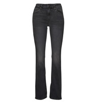 textil Dame Bootcut jeans Levi's 725 HR SLIT BOOTCUT Grå