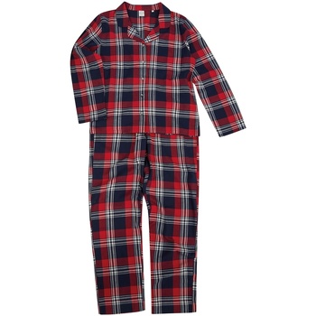 textil Herre Pyjamas / Natskjorte Sf  Rød