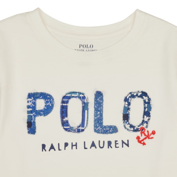 Polo Ralph Lauren SS POLO TEE-KNIT SHIRTS-T-SHIRT Hvid