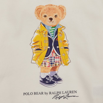 Polo Ralph Lauren BEAR PO HOOD-KNIT SHIRTS-SWEATSHIRT Beige