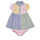 textil Pige Korte kjoler Polo Ralph Lauren COLOR BLK DR-DRESSES-DAY DRESS Flerfarvet