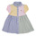 textil Pige Korte kjoler Polo Ralph Lauren COLOR BLK DR-DRESSES-DAY DRESS Flerfarvet