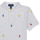 textil Dreng Polo-t-shirts m. korte ærmer Polo Ralph Lauren SSKCM2-KNIT SHIRTS-POLO SHIRT Hvid