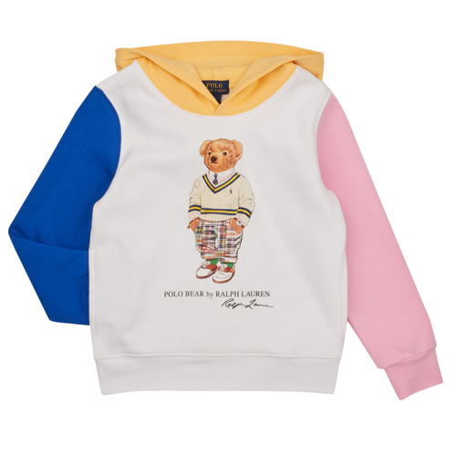 textil Dreng Sweatshirts Polo Ralph Lauren LSPO HOOD M7-KNIT SHIRTS-SWEATSHIRT Flerfarvet
