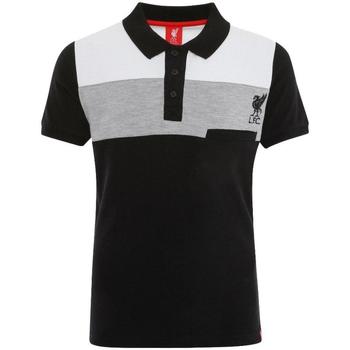 textil Børn Polo-t-shirts m. korte ærmer Liverpool Fc  Sort