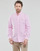 textil Herre Skjorter m. lange ærmer Polo Ralph Lauren CHEMISE COUPE DROITE EN OXFORD Pink / Hvid