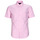 textil Herre Skjorter m. korte ærmer Polo Ralph Lauren CHEMISE COUPE DROITE EN SEERSUCKER Pink / Hvid