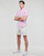 textil Herre Skjorter m. korte ærmer Polo Ralph Lauren CHEMISE COUPE DROITE EN SEERSUCKER Pink / Hvid