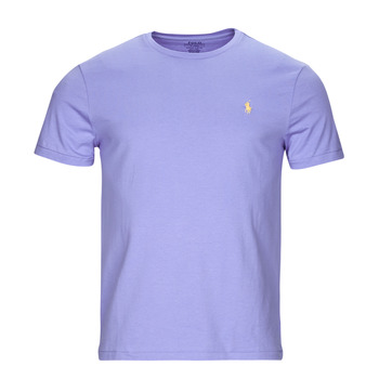 textil Herre T-shirts m. korte ærmer Polo Ralph Lauren T-SHIRT AJUSTE EN COTON Blå / Violet / Lafayette / Blå