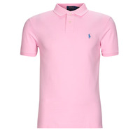 textil Herre Polo-t-shirts m. korte ærmer Polo Ralph Lauren POLO AJUSTE SLIM FIT EN COTON BASIC MESH Pink
