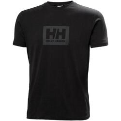 textil Herre T-shirts m. korte ærmer Helly Hansen  Sort