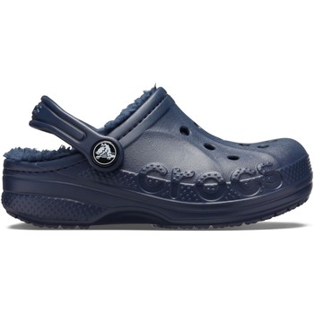Sko Børn Tøfler Crocs Crocs™ Baya Lined Clog Kid's 207501 Navy/Navy