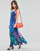 textil Dame Lange kjoler Desigual VEST_ZARAUTZ Blå / Flerfarvet
