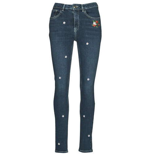 textil Dame Smalle jeans Desigual DENIM_NANI Blå / Medium