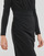 textil Dame Korte kjoler Karl Lagerfeld LONG SLEEVE JERSEY DRESS Sort