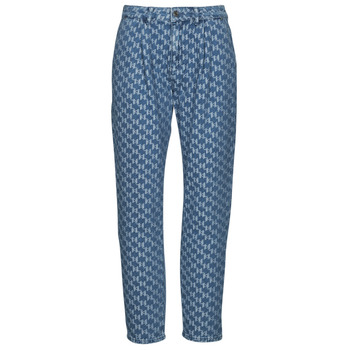 textil Dame Lige jeans Karl Lagerfeld TAPERED MONOGRAM JCQ DENIMS Blå