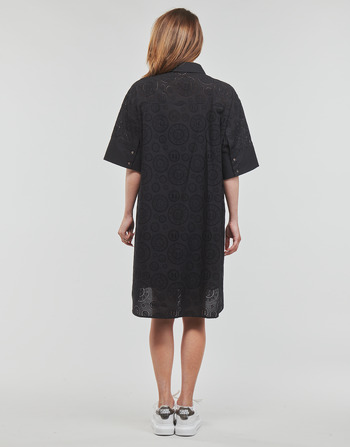 Karl Lagerfeld BRODERIE ANGLAISE SHIRTDRESS Sort