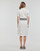 textil Dame Korte kjoler Karl Lagerfeld PIQUE POLO DRESS Hvid / Sort