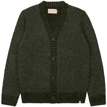 textil Herre Frakker Revolution Knit Cardigan 6543 - Army Grøn