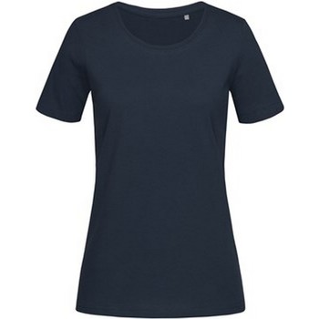 textil Dame Langærmede T-shirts Stedman  Blå