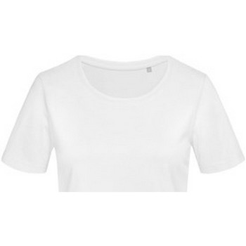 textil Dame Langærmede T-shirts Stedman  Hvid