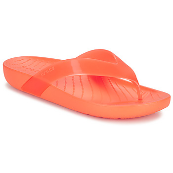 Sko Dame Klipklapper
 Crocs Crocs Splash Glossy Flip Orange