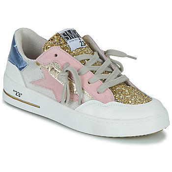 Sko Dame Lave sneakers Semerdjian ALE-9542 Guld / Pink / Blå