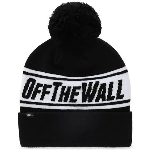Accessories Huer Vans MN Off The Wall Pom Beanie Kulich Sort