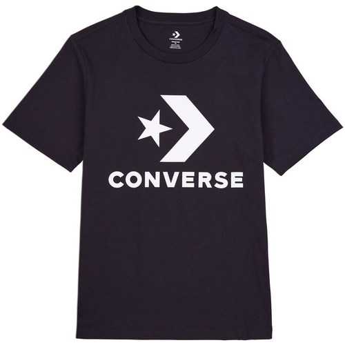 textil Dame T-shirts m. korte ærmer Converse Goto Star Chevron Sort