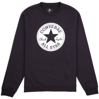 textil Herre Sweatshirts Converse Goto Chuck Taylor Patch French Terry Sort