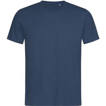 textil Herre Langærmede T-shirts Stedman  Blå