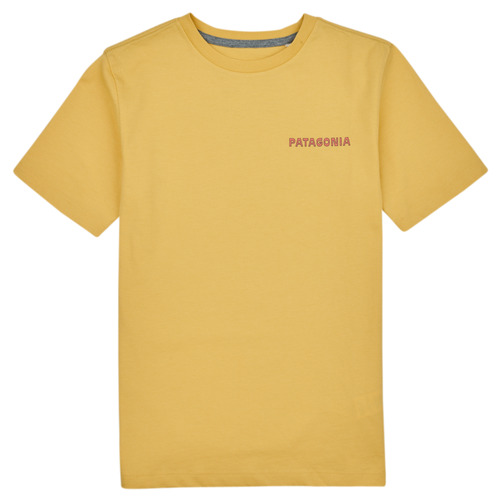 Patagonia K's Regenerative Organic Certified Cotton Graphic T-Shirt - Gratis fragt | Spartoo.dk ! - textil T-shirts m. korte ærmer 229,00 Kr