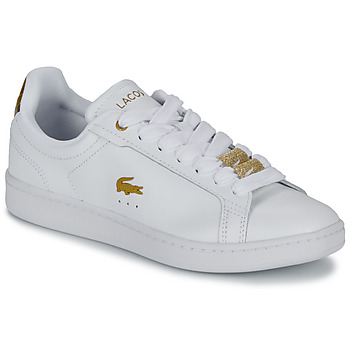 Sko Dame Lave sneakers Lacoste CARNABY PRO Hvid / Guld