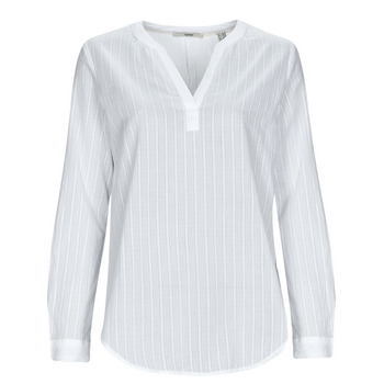 textil Dame Skjorter / Skjortebluser Esprit blouse sl Hvid
