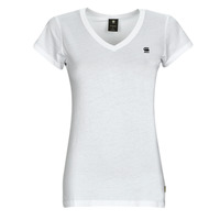 textil Dame T-shirts m. korte ærmer G-Star Raw eyben slim v Hvid