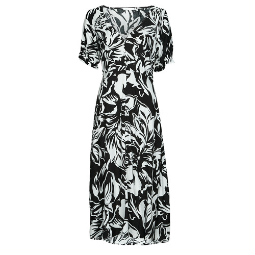 textil Dame Lange kjoler Les Petites Bombes DONETA Sort / Hvid