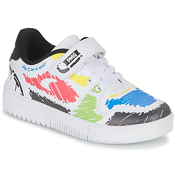 Sko Dreng Lave sneakers Primigi B&G PLAYER Hvid / Flerfarvet