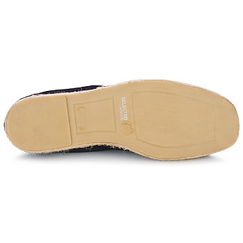 Selected SLHAJO NEW SUEDE ESPADRILLES Marineblå