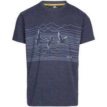 textil Herre Langærmede T-shirts Trespass  Blå