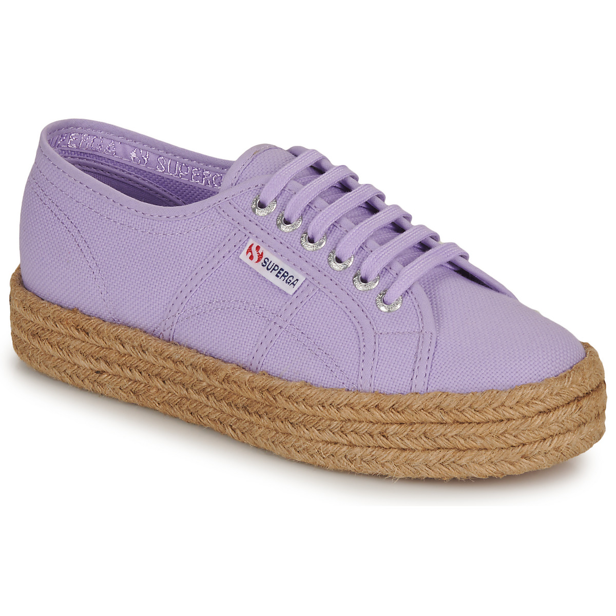 Sko Dame Lave sneakers Superga 2730 COTON Violet
