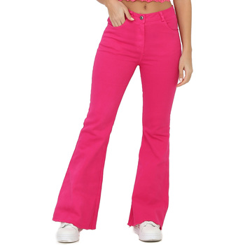 textil Dame Jeans La Modeuse 18245_P50670 Pink
