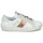 Sko Dame Lave sneakers Meline NKC167 Hvid / Guld