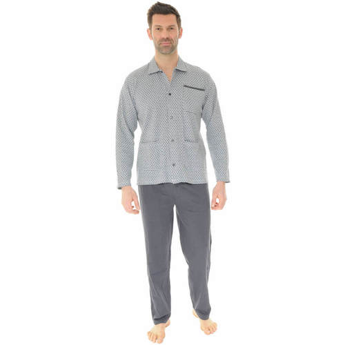 textil Herre Pyjamas / Natskjorte Christian Cane SHAWN Grå