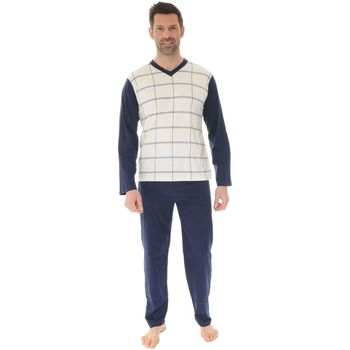 textil Herre Pyjamas / Natskjorte Christian Cane SIMEO Beige