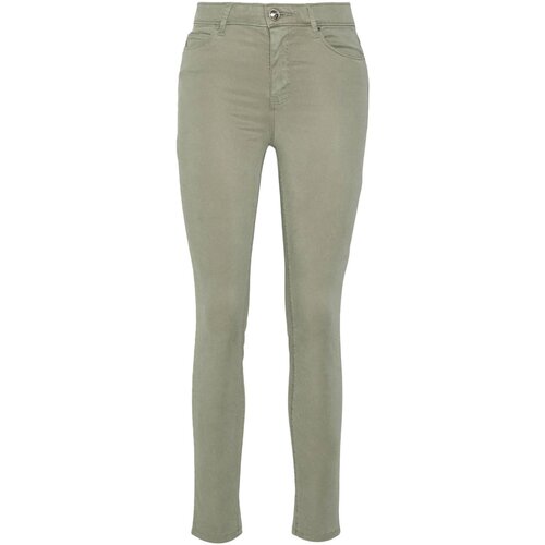 textil Dame Smalle jeans Guess W2RA46 W93CE Grøn