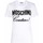 textil Dame T-shirts & poloer Moschino A07065441 2001 Hvid